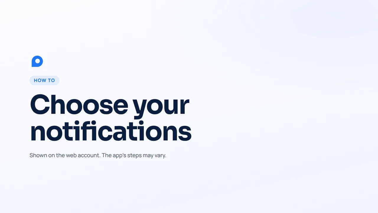 How to choose your mileage log reminders and emails on the web